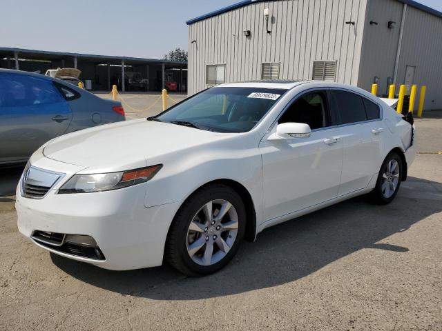 19UUA8F50DA011193 - 2013 ACURA TL TECH WHITE photo 1