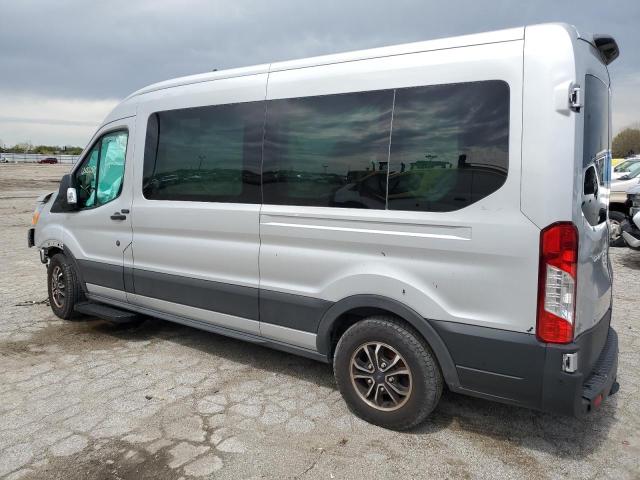 1FBAX2CG0MKA30568 - 2021 FORD TRANSIT T-350 GRAY photo 2