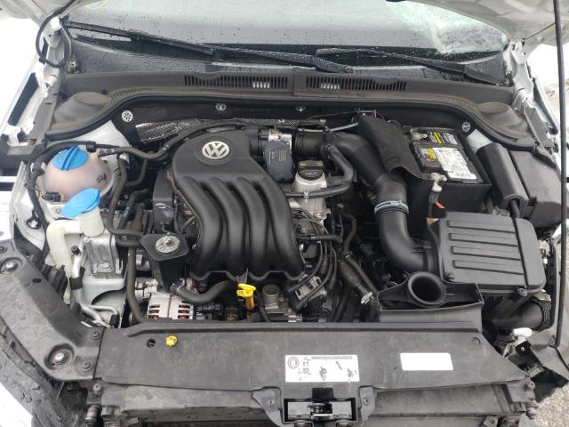3VW1K7AJ5FM307343 - 2015 VOLKSWAGEN JETTA BASE أبيض صورة 11