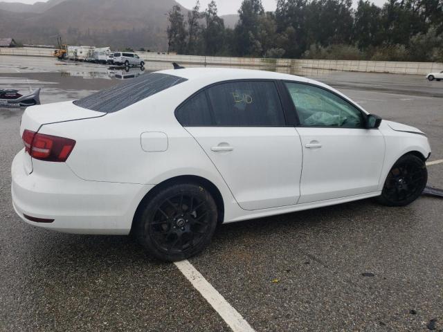 3VW1K7AJ5FM307343 - 2015 VOLKSWAGEN JETTA BASE أبيض صورة 3