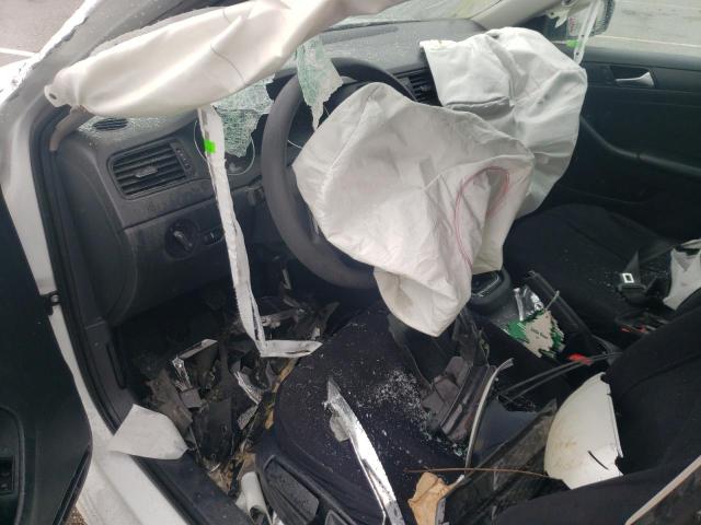 3VW1K7AJ5FM307343 - 2015 VOLKSWAGEN JETTA BASE أبيض صورة 8