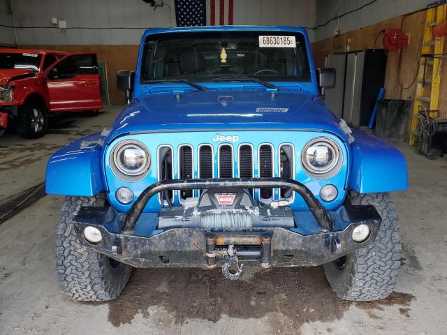 1C4BJWEG9GL170414 - 2016 JEEP WRANGLER U SAHARA BLUE photo 5