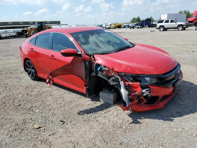 2HGFC2F81KH548552 - 2019 HONDA CIVIC SPORT წითელი ფოტო 4