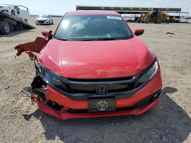 2HGFC2F81KH548552 - 2019 HONDA CIVIC SPORT წითელი ფოტო 5