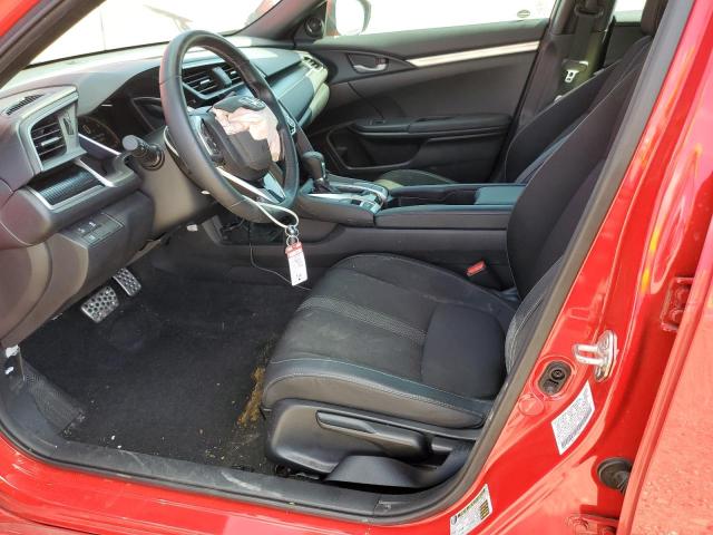 2HGFC2F81KH548552 - 2019 HONDA CIVIC SPORT წითელი ფოტო 7