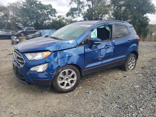MAJ3S2GEXKC266590 - 2019 FORD ECOSPORT SE BLUE photo 1