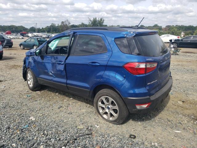MAJ3S2GEXKC266590 - 2019 FORD ECOSPORT SE BLUE photo 2