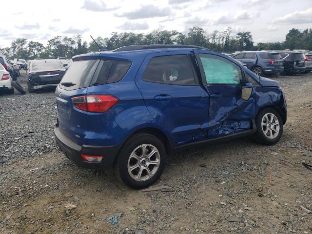 MAJ3S2GEXKC266590 - 2019 FORD ECOSPORT SE BLUE photo 3