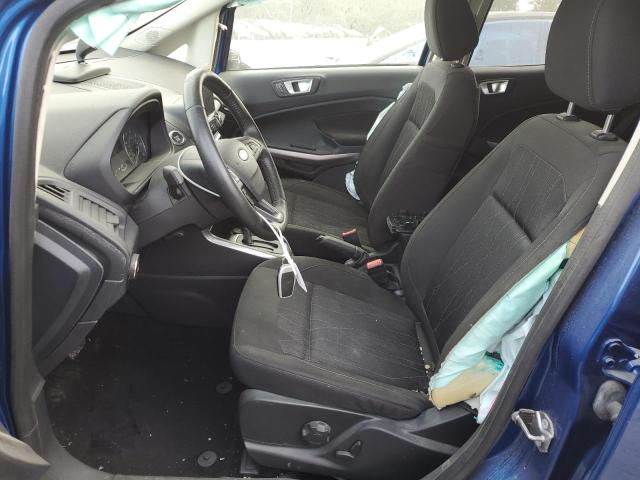 MAJ3S2GEXKC266590 - 2019 FORD ECOSPORT SE BLUE photo 7