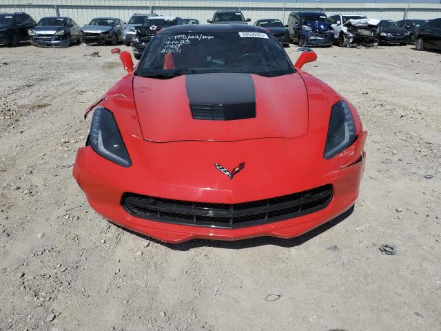 1G1YK2D77H5120031 - 2017 CHEVROLET CORVETTE STINGRAY Z51 2LT RED photo 5