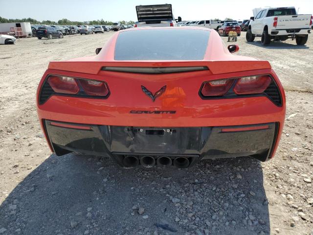 1G1YK2D77H5120031 - 2017 CHEVROLET CORVETTE STINGRAY Z51 2LT RED photo 6