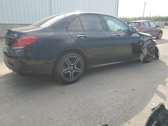55SWF8EB8KU283252 - 2019 MERCEDES-BENZ C 300 4MATIC BLACK photo 3