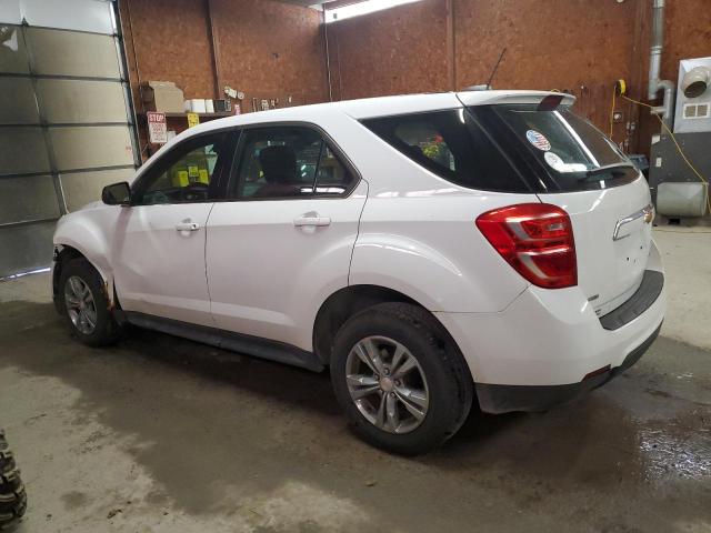 2GNFLEEK3G6265013 - 2016 CHEVROLET EQUINOX LS WHITE photo 2