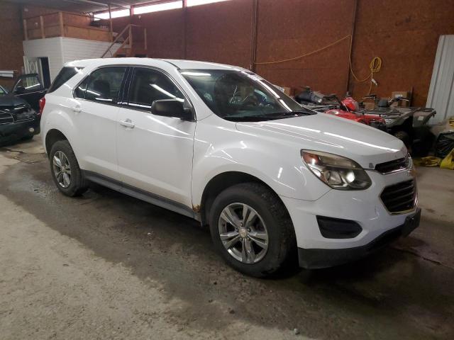 2GNFLEEK3G6265013 - 2016 CHEVROLET EQUINOX LS WHITE photo 4