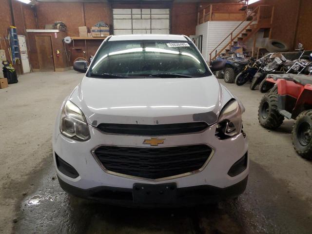 2GNFLEEK3G6265013 - 2016 CHEVROLET EQUINOX LS WHITE photo 5