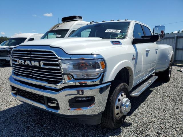 3C63RRJL8NG381672 - 2022 RAM 3500 LARAMIE WHITE photo 2