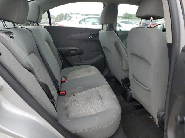 1G1JB5SH6C4189211 - 2012 CHEVROLET SONIC LS 银色 照片 10