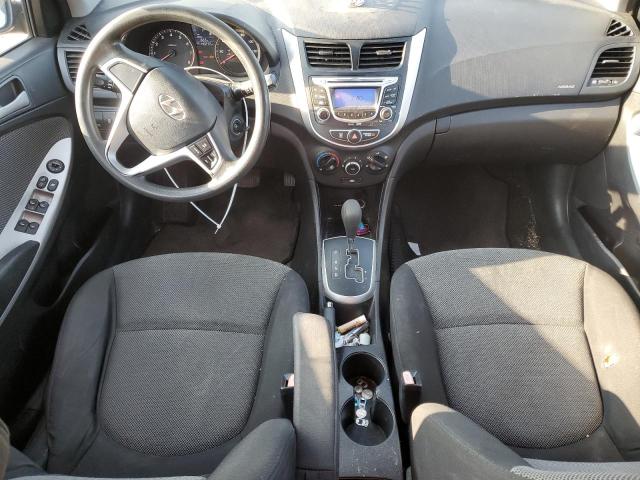 KMHCT5AE0CU014923 - 2012 HYUNDAI ACCENT GLS BLACK photo 8