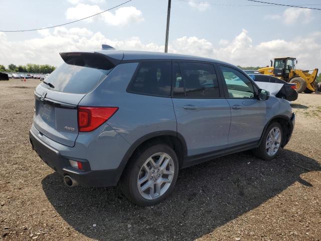 5FNYF8H52SB011490 - 2025 HONDA PASSPORT EXL 蓝色 照片 3