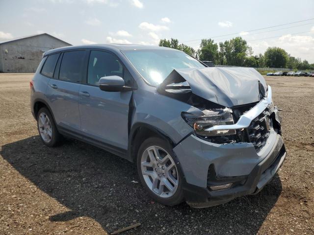 5FNYF8H52SB011490 - 2025 HONDA PASSPORT EXL 蓝色 照片 4