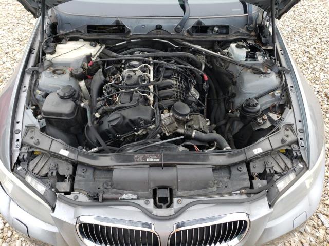 WBAKF9C58DE860348 - 2013 BMW 335 XI GRAY photo 11