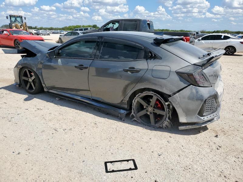 SHHFK7H62KU212391 - 2019 HONDA CIVIC EX GRAY photo 2