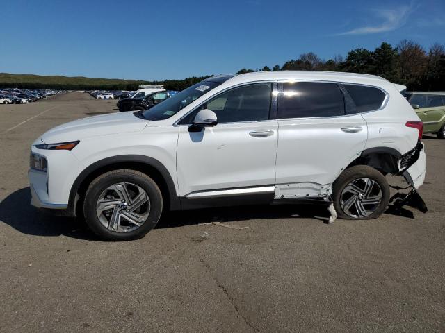 5NMS3DAJ5MH311279 - 2021 HYUNDAI SANTA FE SEL WHITE photo 1