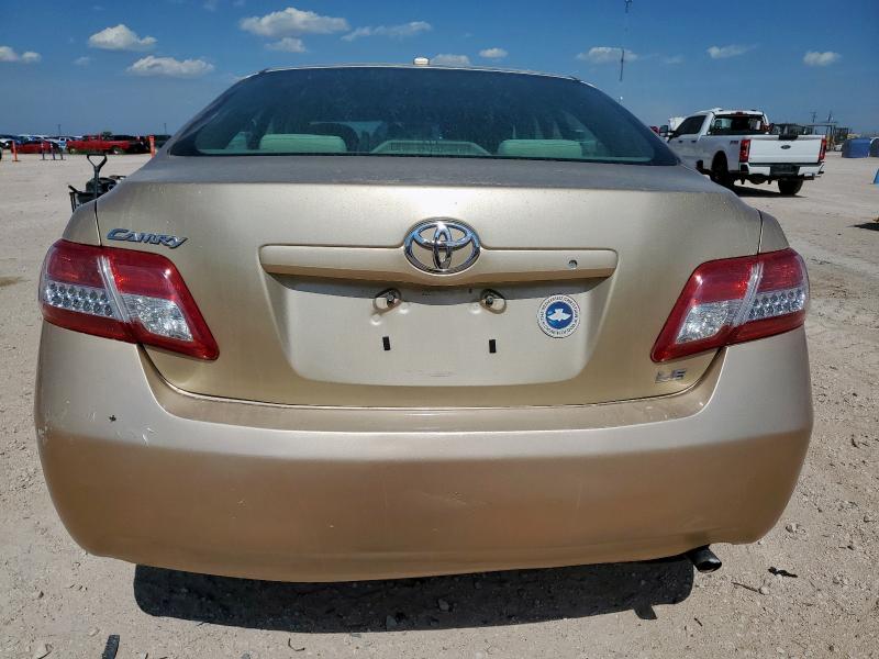 4T1BF3EK5BU195393 - 2011 TOYOTA CAMRY BASE BEIGE photo 6