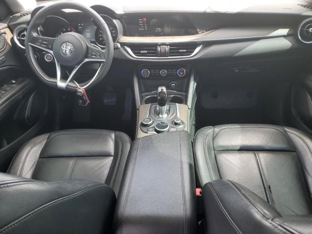 ZASFAKBN0J7C22095 - 2018 ALFA ROMEO STELVIO TI WHITE photo 8