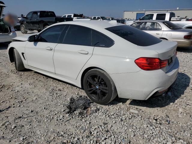 WBA4B3C5XGG344874 - 2016 BMW 435 XI GRAN COUPE WHITE photo 2