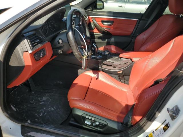 WBA4B3C5XGG344874 - 2016 BMW 435 XI GRAN COUPE WHITE photo 7