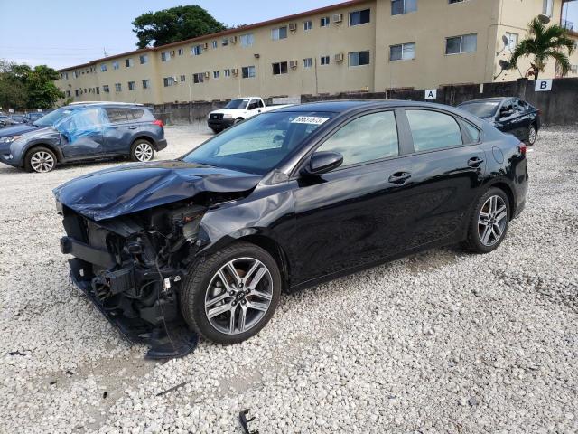 3KPF34AD8KE105132 - 2019 KIA FORTE GT LINE BLACK photo 1