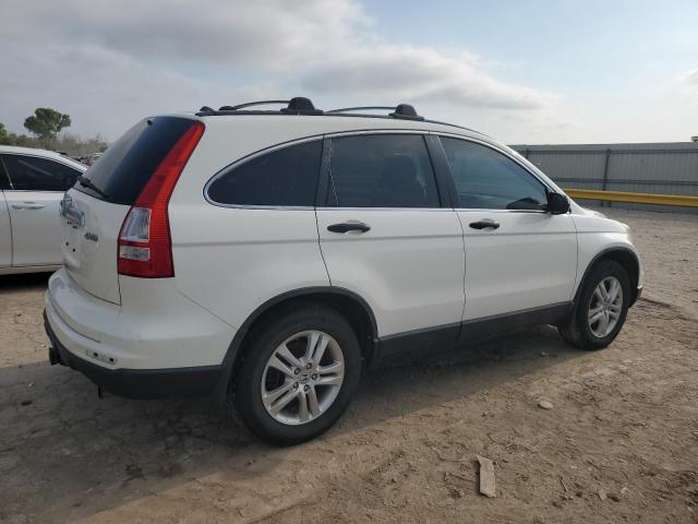 5J6RE4H56AL001244 - 2010 HONDA CR-V EX WHITE photo 3