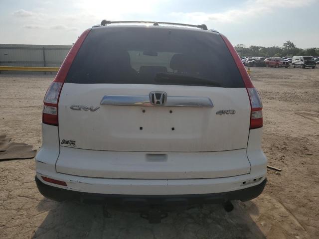 5J6RE4H56AL001244 - 2010 HONDA CR-V EX WHITE photo 6
