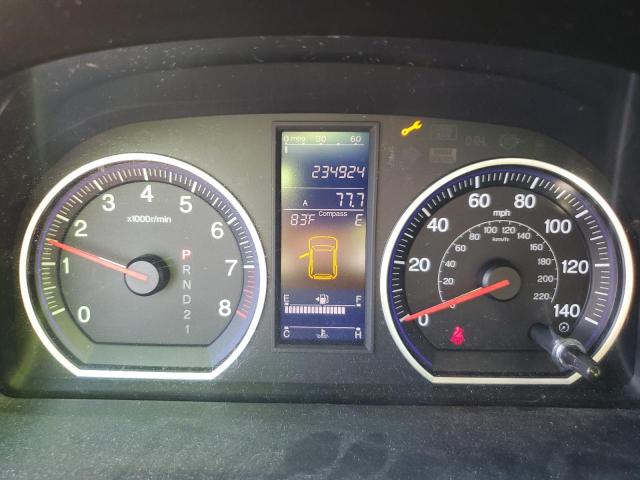 5J6RE4H56AL001244 - 2010 HONDA CR-V EX WHITE photo 9