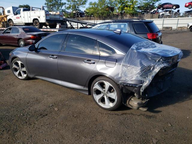 1HGCV2F97KA024763 - 2019 HONDA ACCORD TOURING GRAY photo 2