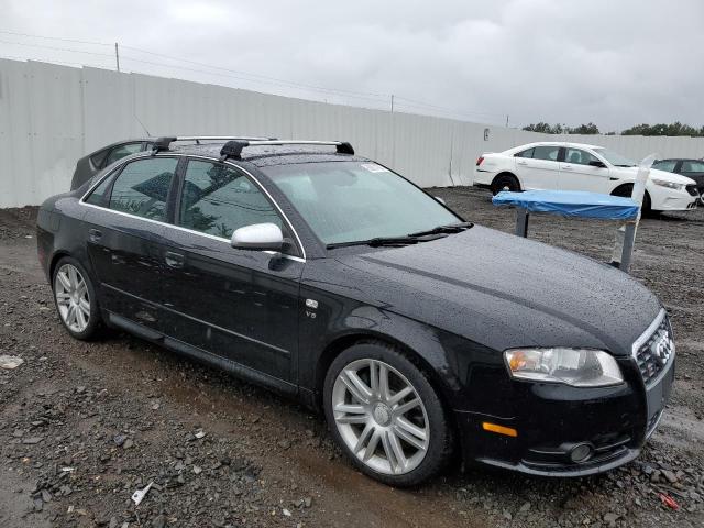 WAUGL78EX7A257554 - 2007 AUDI NEW S4 QUATTRO BLACK photo 4