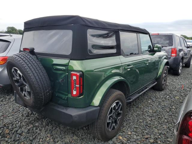 1FMEE5BP6PLB72438 - 2023 FORD BRONCO BASE 绿色 照片 3