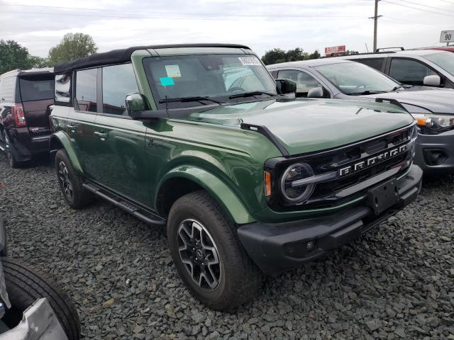 1FMEE5BP6PLB72438 - 2023 FORD BRONCO BASE 绿色 照片 4