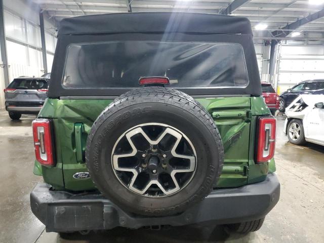 1FMEE5BP6PLB72438 - 2023 FORD BRONCO BASE 绿色 照片 6