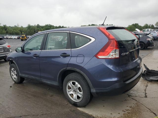 5J6RM4H31CL048914 - 2012 HONDA CR-V LX BLUE photo 2