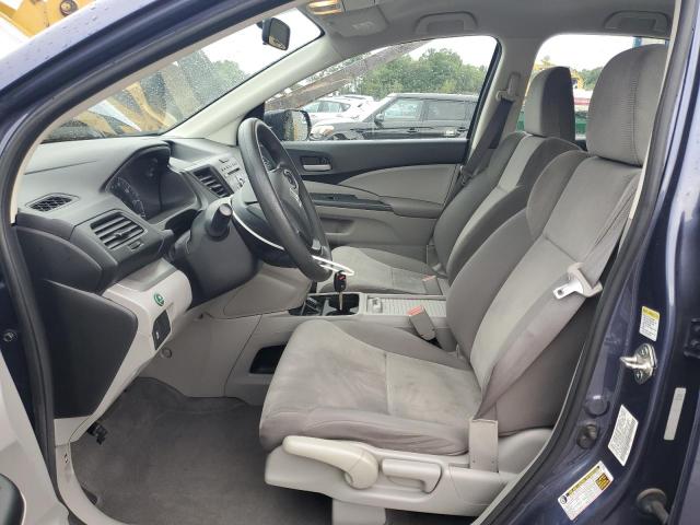 5J6RM4H31CL048914 - 2012 HONDA CR-V LX BLUE photo 7
