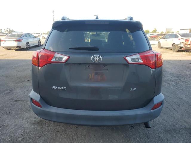 2T3ZFREV3FW205203 - 2015 TOYOTA RAV4 LE GRAY photo 6