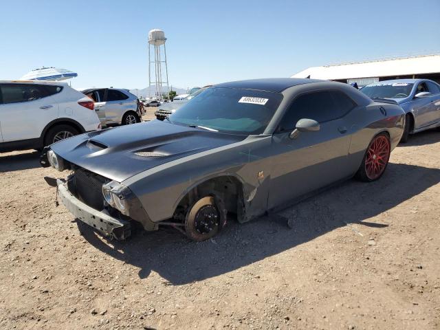 2C3CDZFJ0KH525908 - 2019 DODGE CHALLENGER R/T SCAT PACK GRAY photo 1