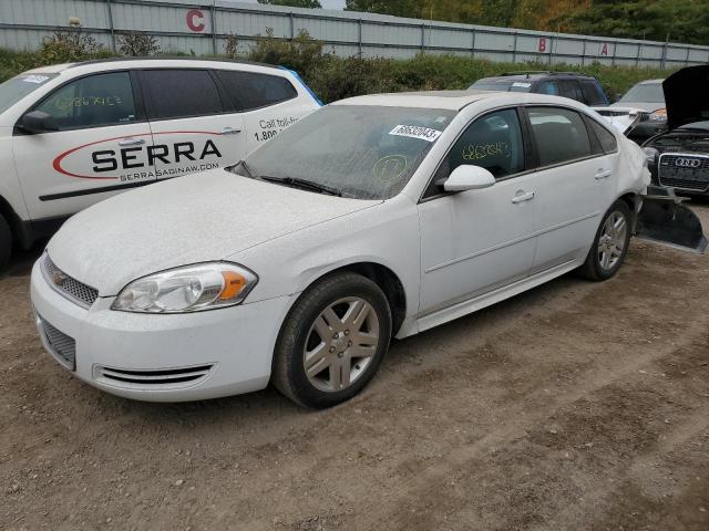 2G1WB5E30E1166057 - 2014 CHEVROLET IMPALA LIM LT WHITE photo 1