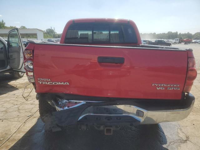 5TEJU62N45Z088059 - 2005 TOYOTA TACOMA DOUBLE CAB PRERUNNER RED photo 6