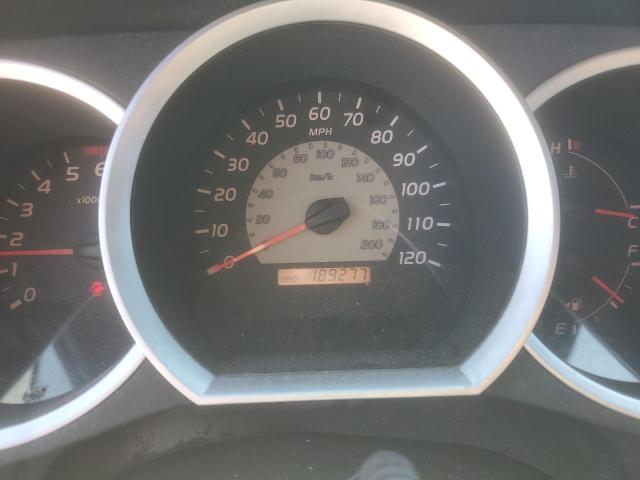 5TEJU62N45Z088059 - 2005 TOYOTA TACOMA DOUBLE CAB PRERUNNER RED photo 9