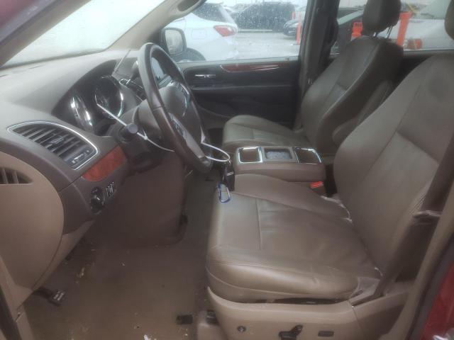 2C4RC1BG5ER294457 - 2014 CHRYSLER TOWN & COU TOURING წითელი ფოტო 7