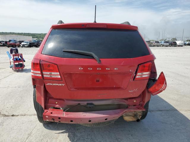 3C4PDCAB4LT249929 - 2020 DODGE JOURNEY SE RED photo 6