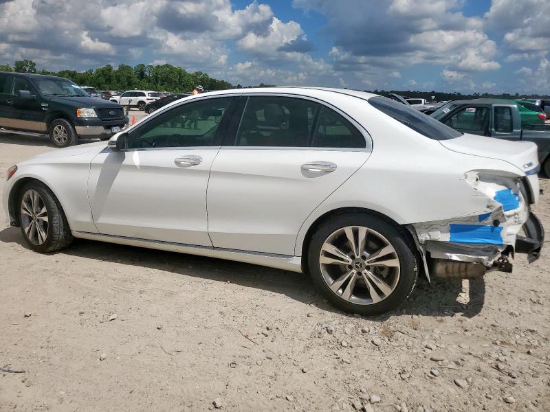 55SWF8DB4KU295903 - 2019 MERCEDES-BENZ C 300 თეთრი ფოტო 2